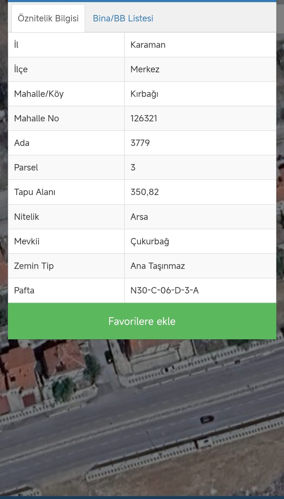 2 TOKİ KARŞISINDA ÜNİVERSİTE MAHALLESİNDE 350 M2 ARSA