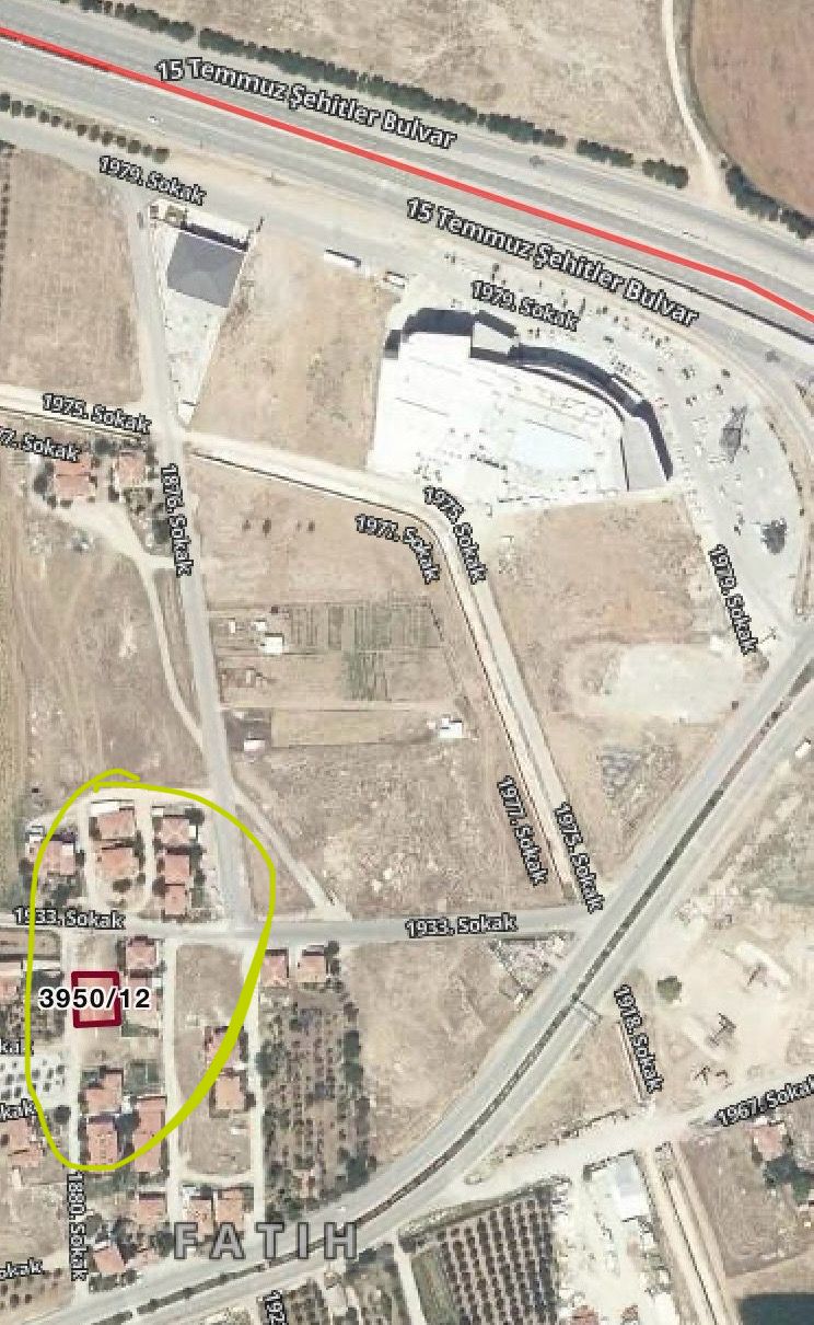 FATİH MAHALLESİ 381 M2 ARSA