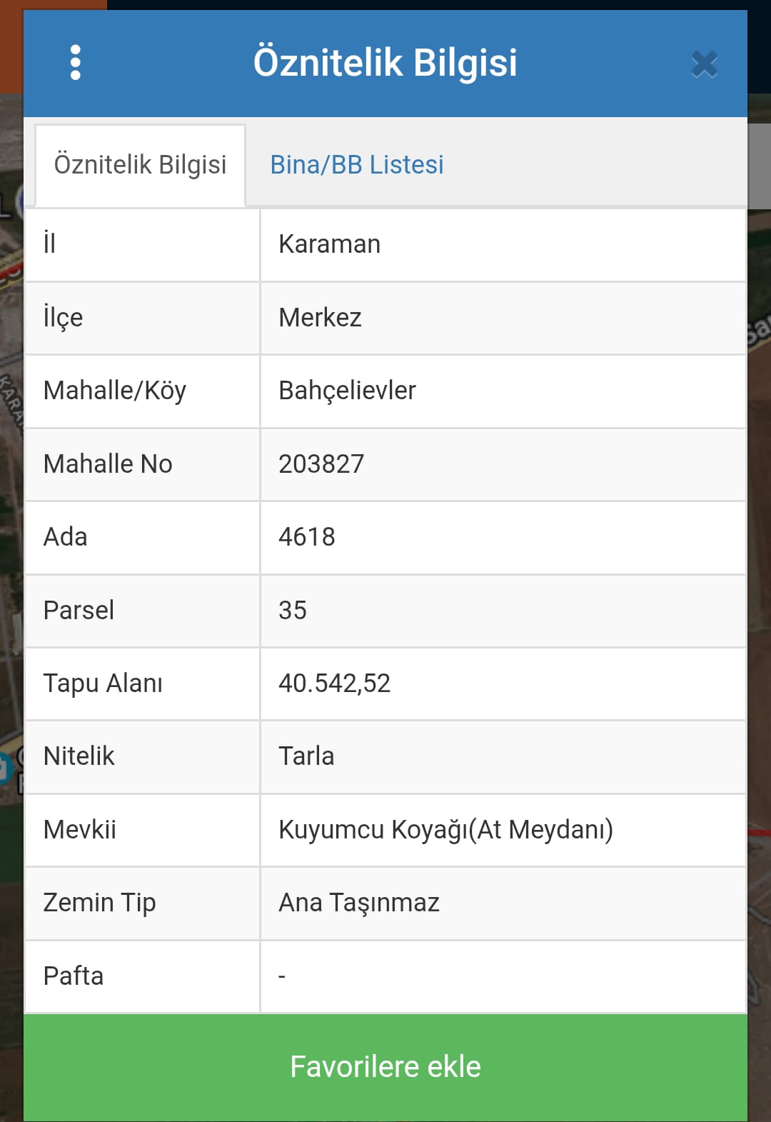 SATILIK 40.542 M2 TARLA
