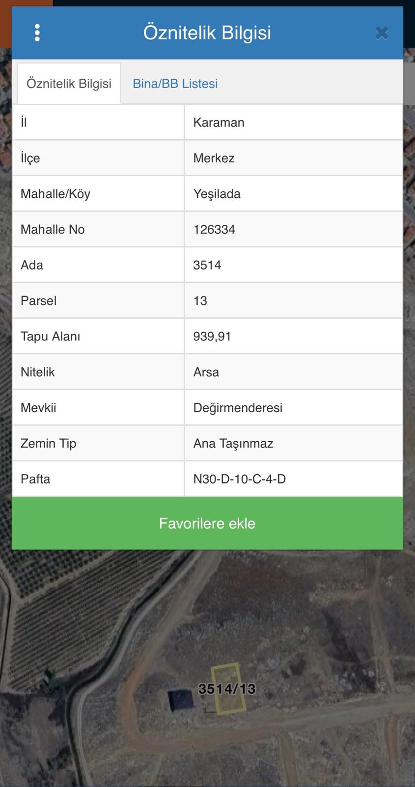 ELMAŞEHİR MAHALLESİNDE 940 M2 VİLLA ARSASI