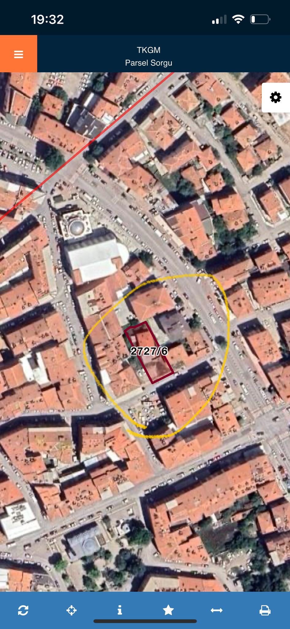 KİRİŞÇİ MAHALLESİNDE 563 M2 ARSA