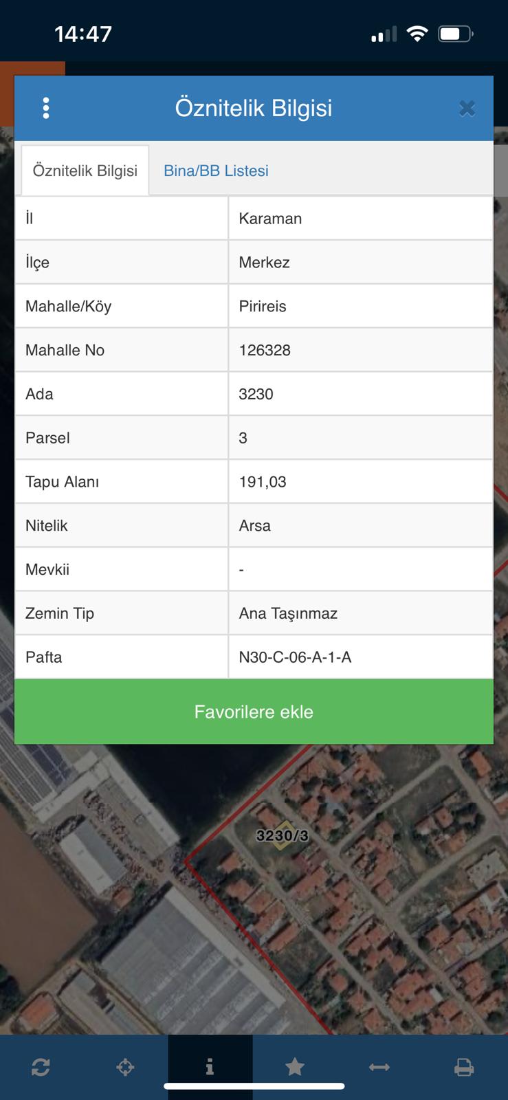 BAHÇELİEVLER MAHALLESİ  191 M2 ARSA