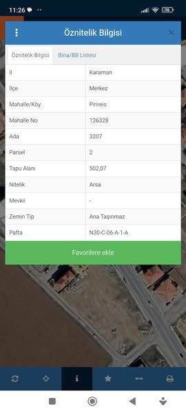 ZEMBİLLİ MAHALLESİNDE 355 M2 ARSA