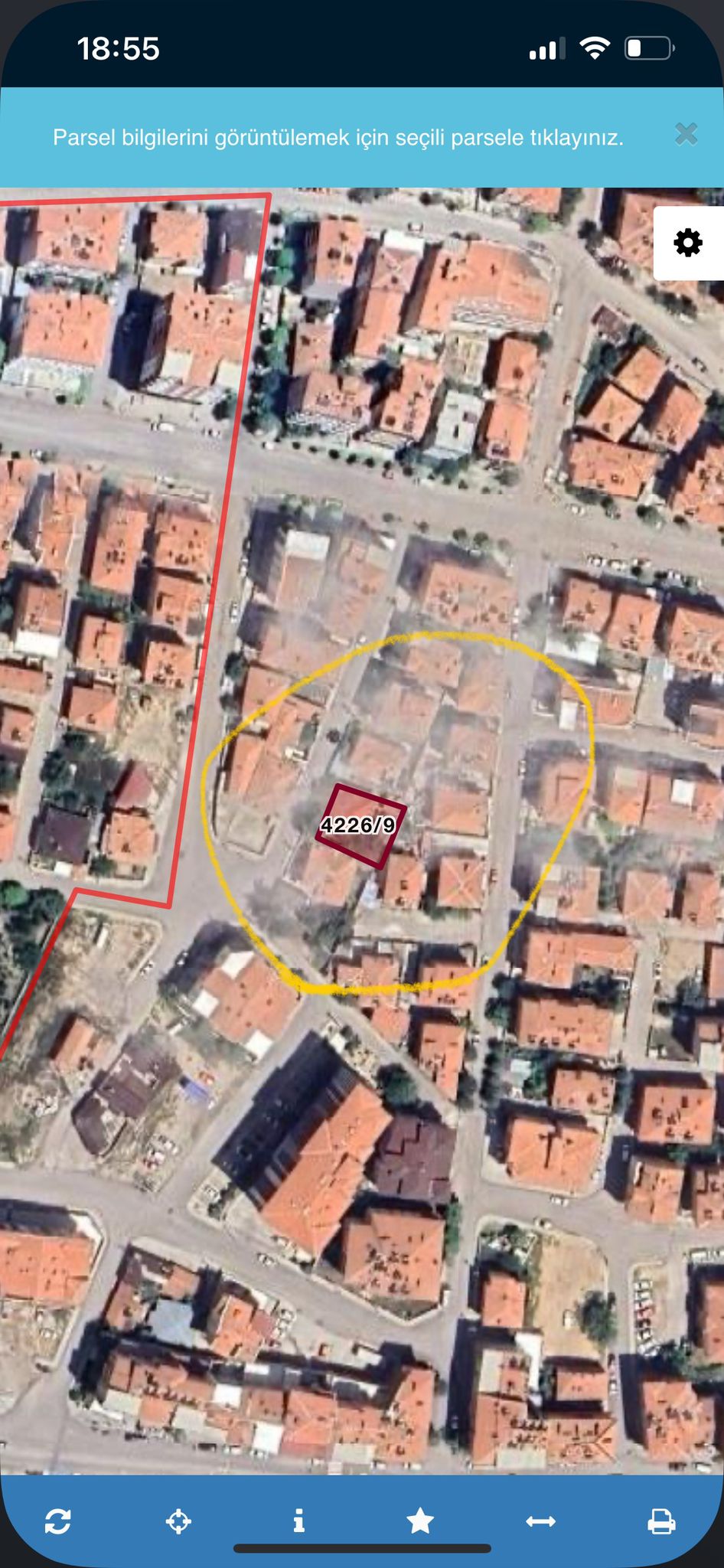 ALİŞAHANE MAHALLESI  271M2 ARSA 