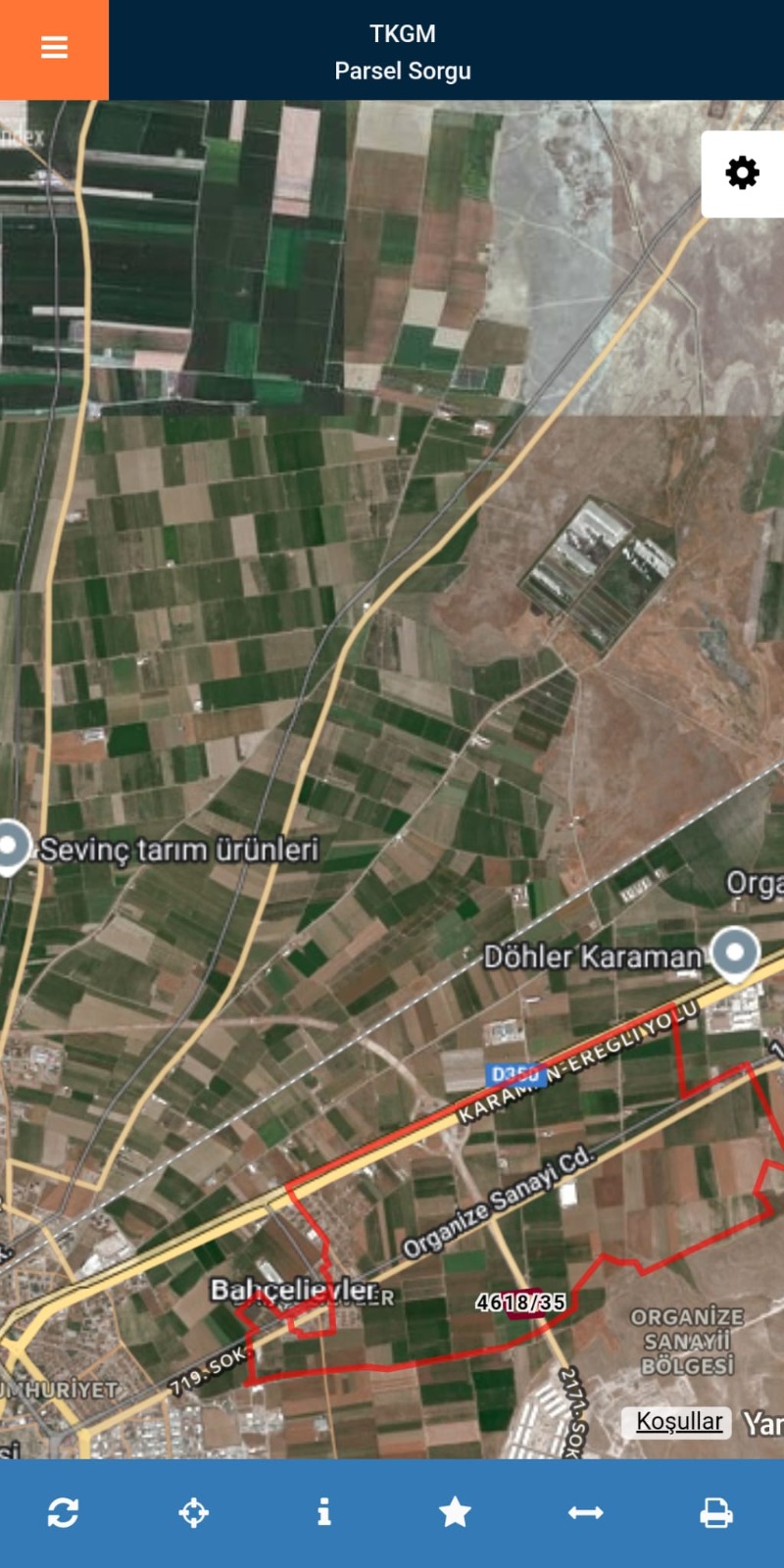 SATILIK 40.542 M2 TARLA