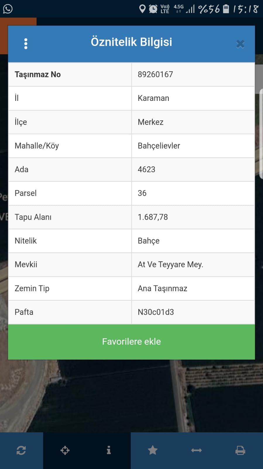 BAHÇELİEVLER MAHALLESİNDE 1,687 M2