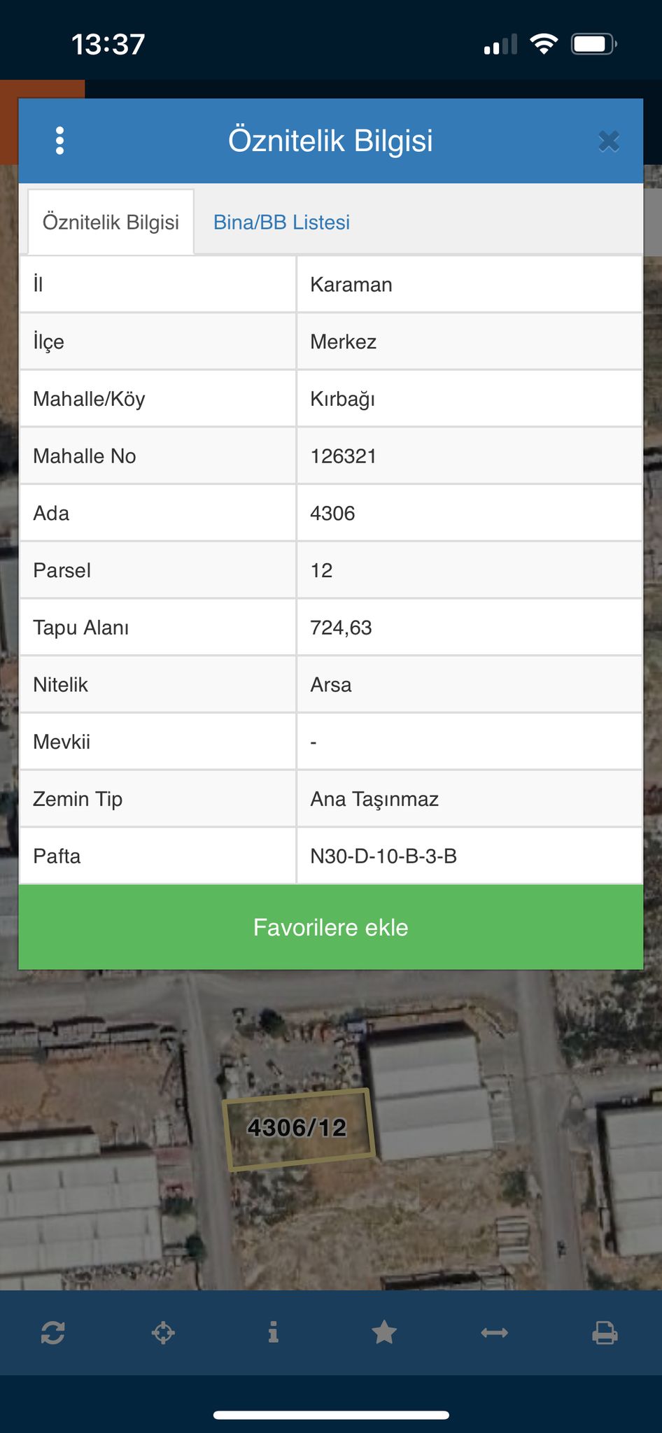 HAMİDİYE MAHALLESİNDE 724 M2 TİCARİ ARSA