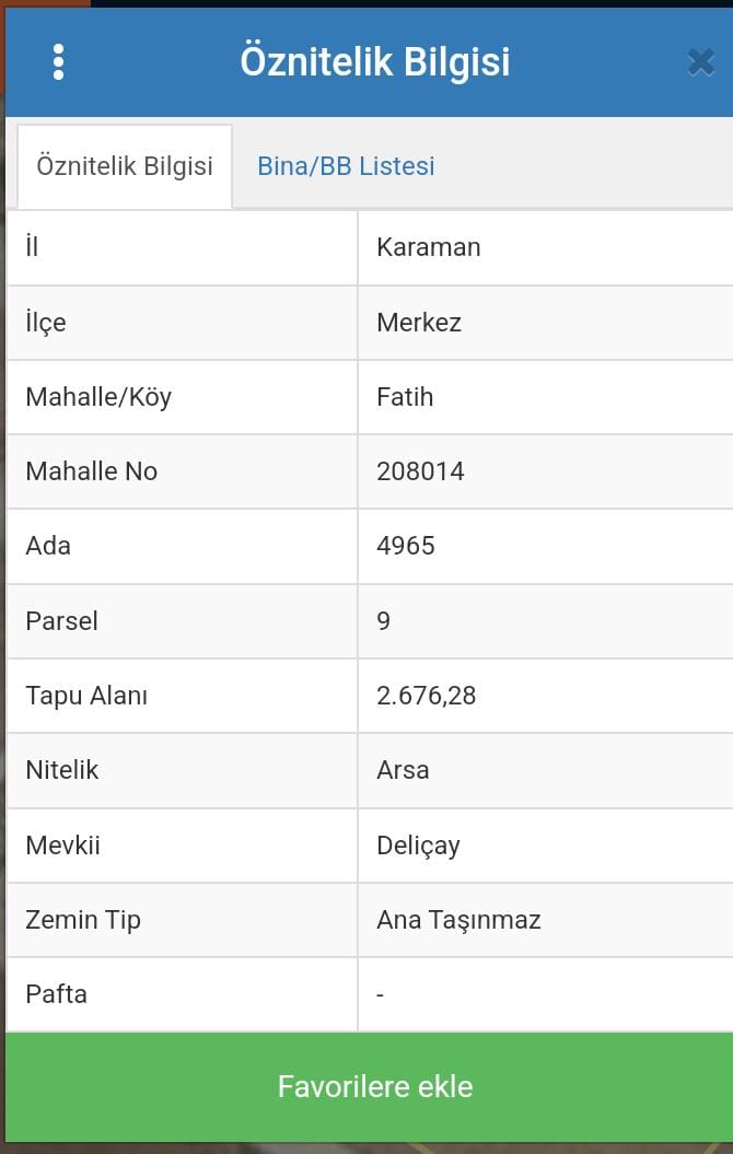 FATİH MAHALLESİNDE SATILIK ARSA  3,634 M2 ARSA