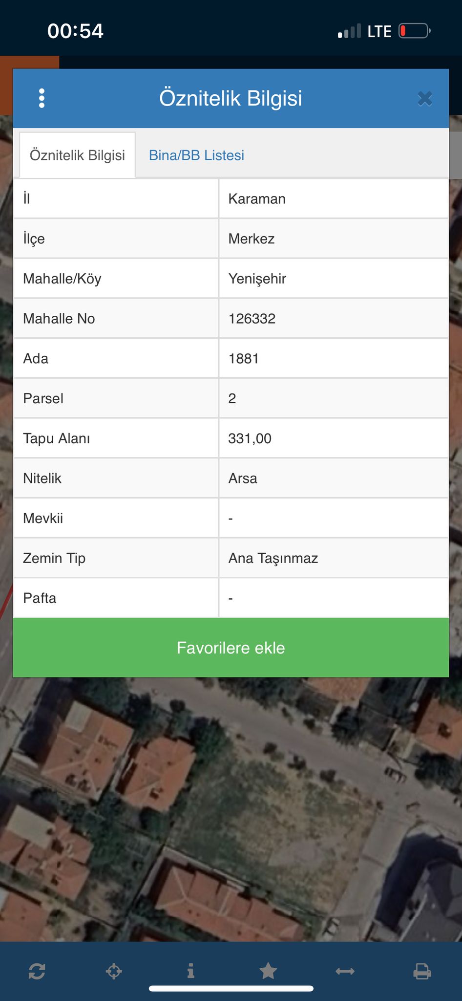 YENİŞEHİR MAHALLESİNDE 331 M2 ARSA  