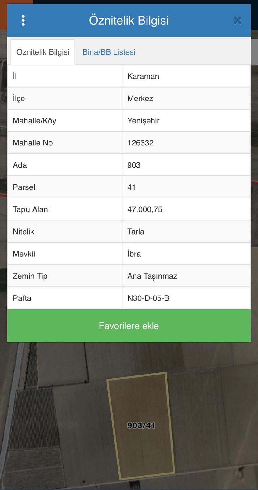 YENİŞEHİR MAHALLESİNDE 47,000 M2 TARLA 