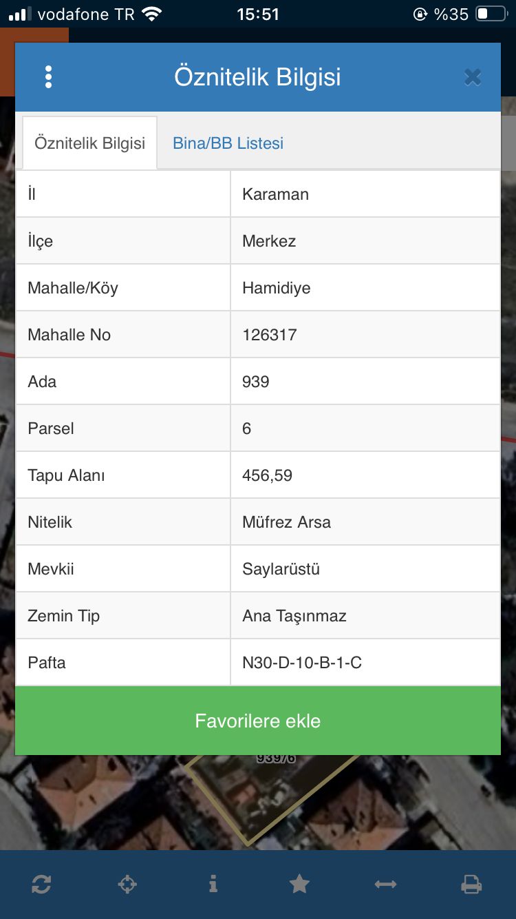 CUMHURİYET MAHALLESİNDE 456 M2 ARSA