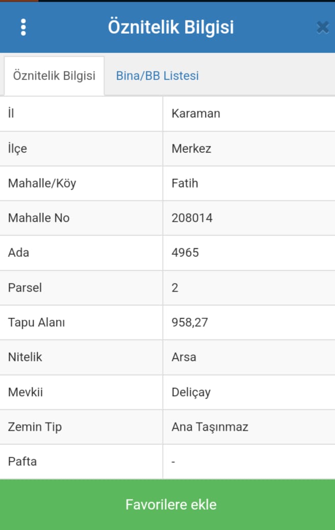FATİH MAHALLESİNDE SATILIK ARSA  3,634 M2 ARSA