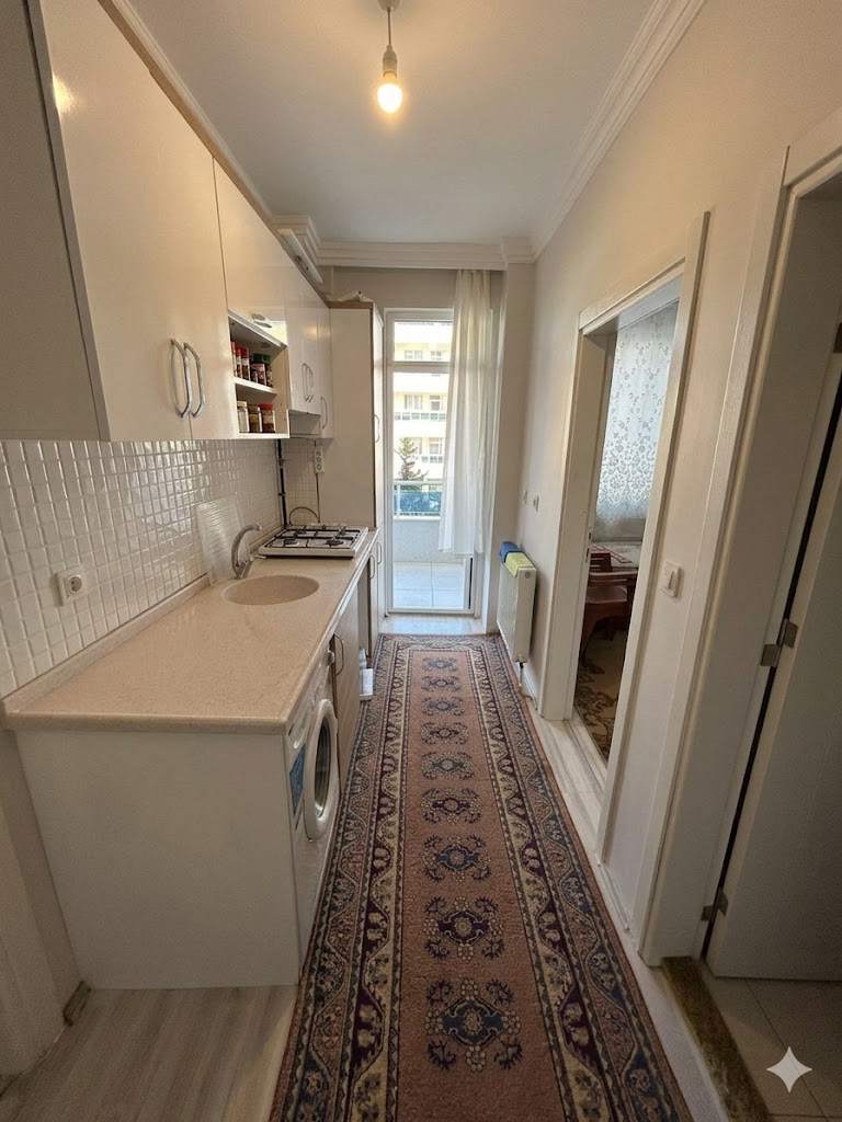 EŞYALI KİRALIK APART  1+1 BAGIMSIZ MUTFAK  STDUIO LİFE SİTESİNDE