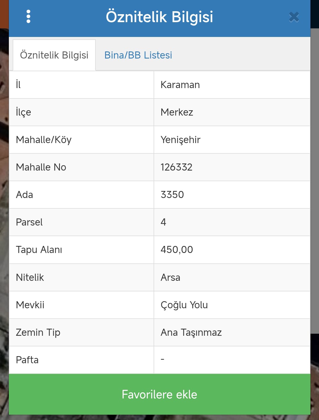 YENİŞEHİR MAHALLESİ 900 M2 ARSA İMARLI KONUT ARSASI