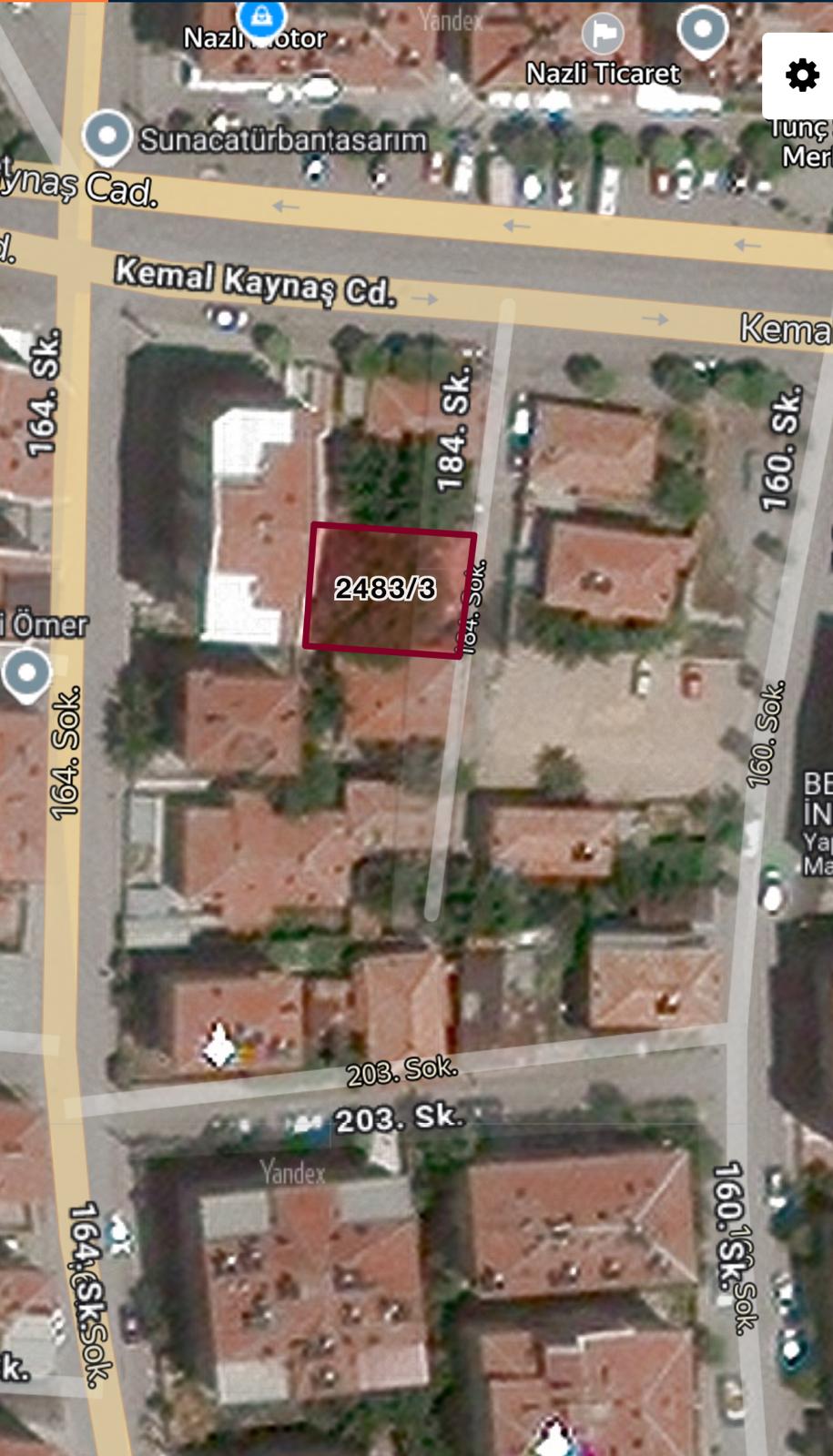 ALİŞAHANE MAHALLESİ PERŞEMBE PAZARI CİVARI 231 M2 ARSA 