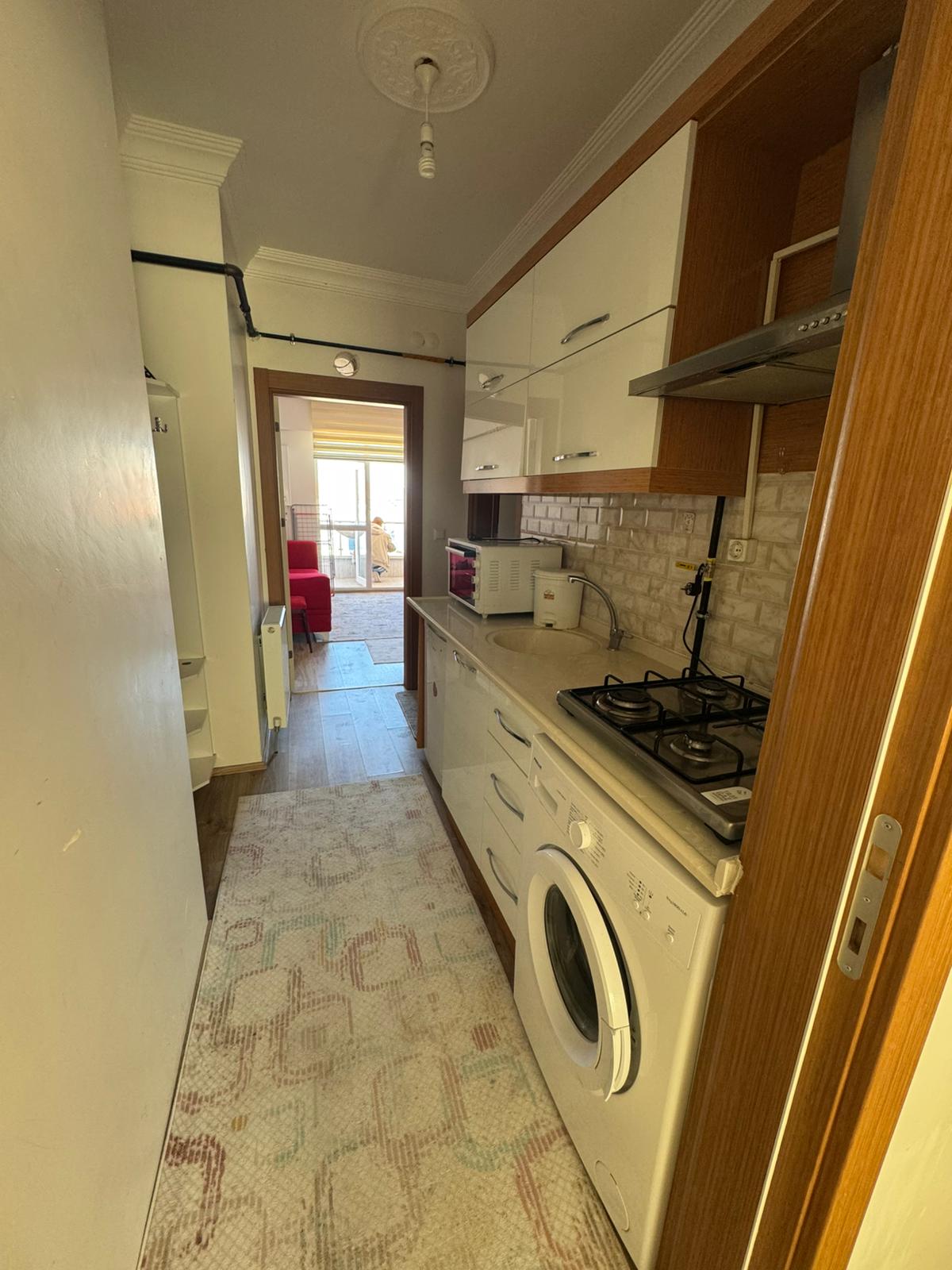 GEVHER HATUN MAHALLESİNDE 1+1 BAGIMSIZ MUTFAK APART EŞYALI