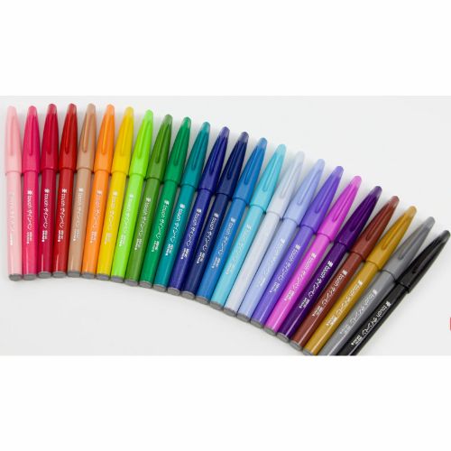Pentel Sign Tip Brushpen (Random Color)