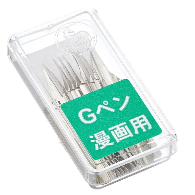 Zebra Comic G Model Chrome Pen Nib, Pack of 2