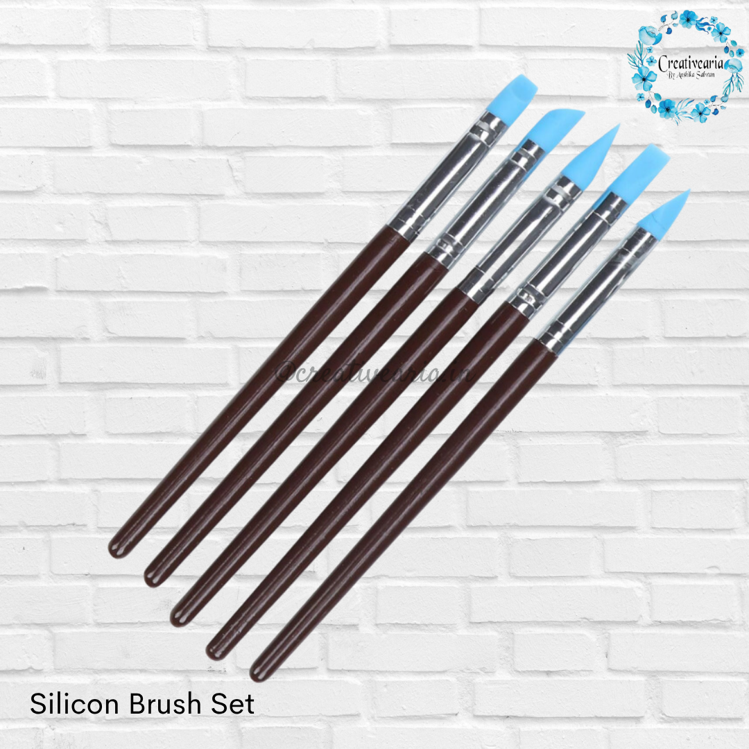 Silicone Brush Set (5pc pack)