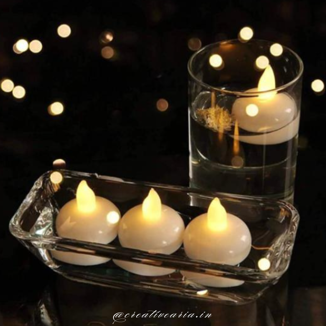 Floating Diya (Pack of 12)