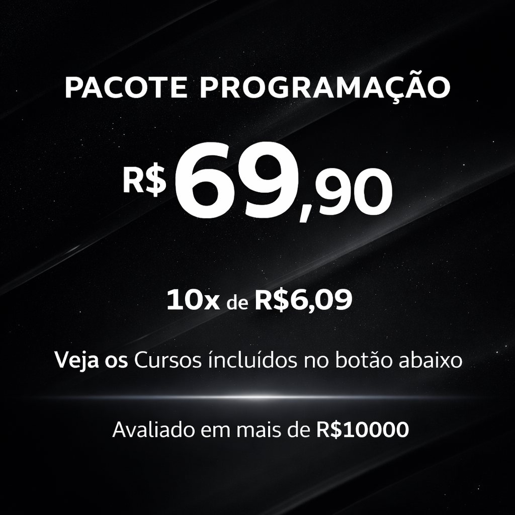 Pacote Programação