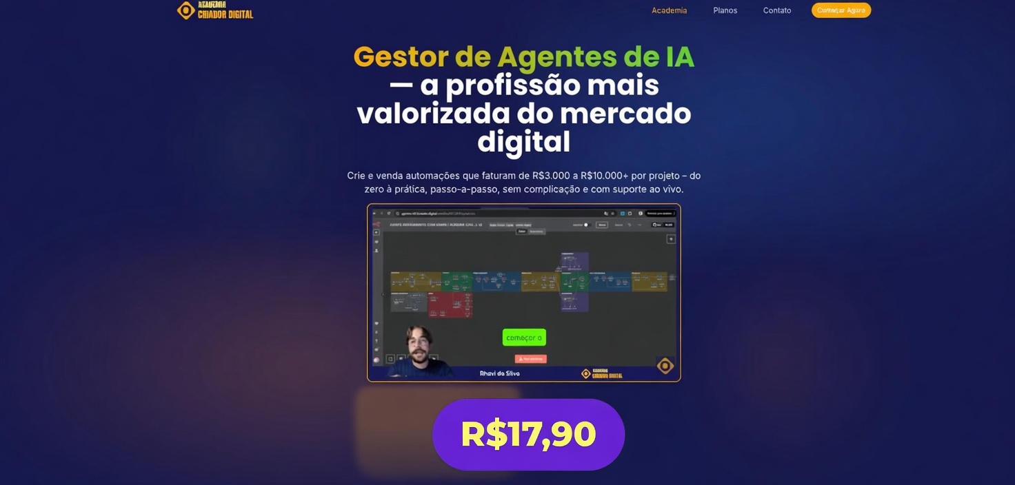 Curso: Desafio Gestor de Agentes em 21 dias