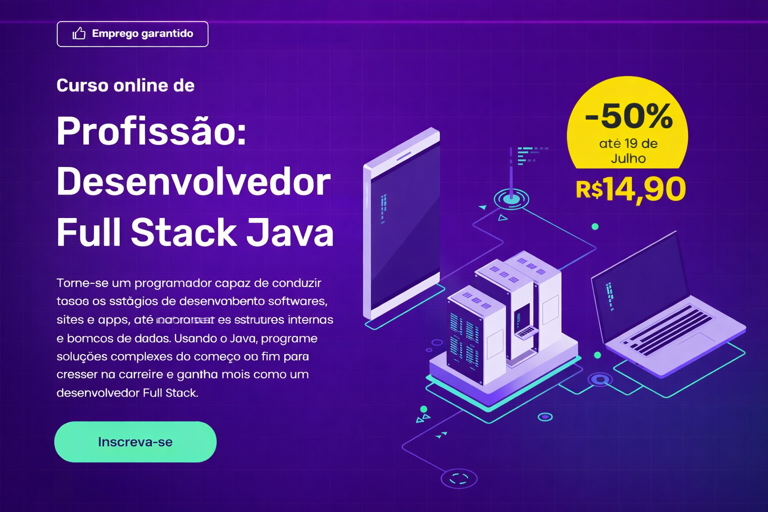  Curso Profissão - Desenvolvedor Full Stack Java