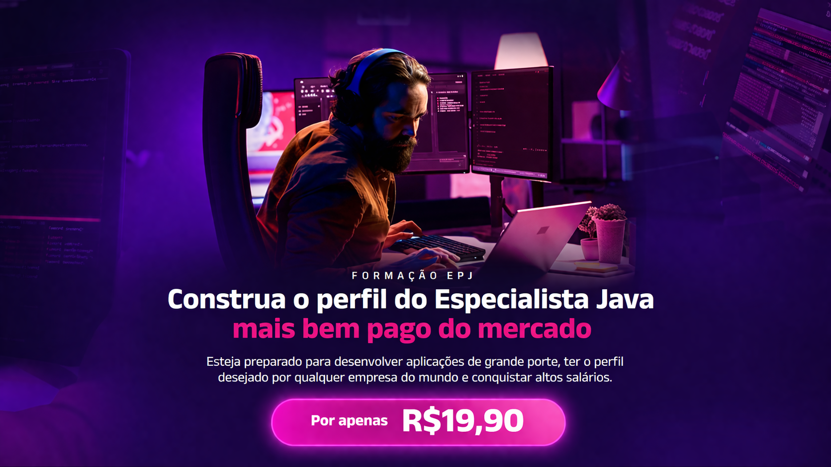 Curso: Formação EPJ: Torne-se um Especialista JAVA⭐️
