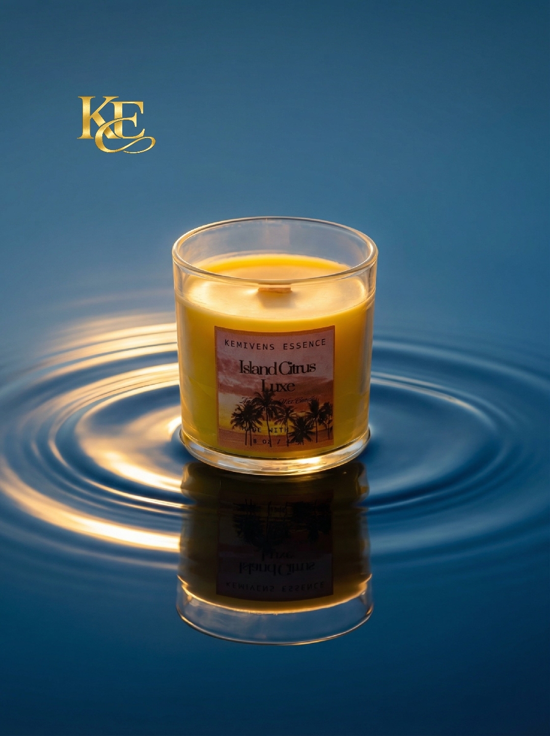 Island Citrus Scented Candle