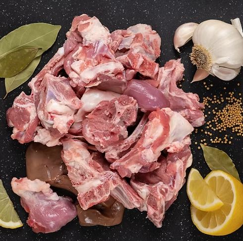 Goat Stew Meat Bone-in 1lb