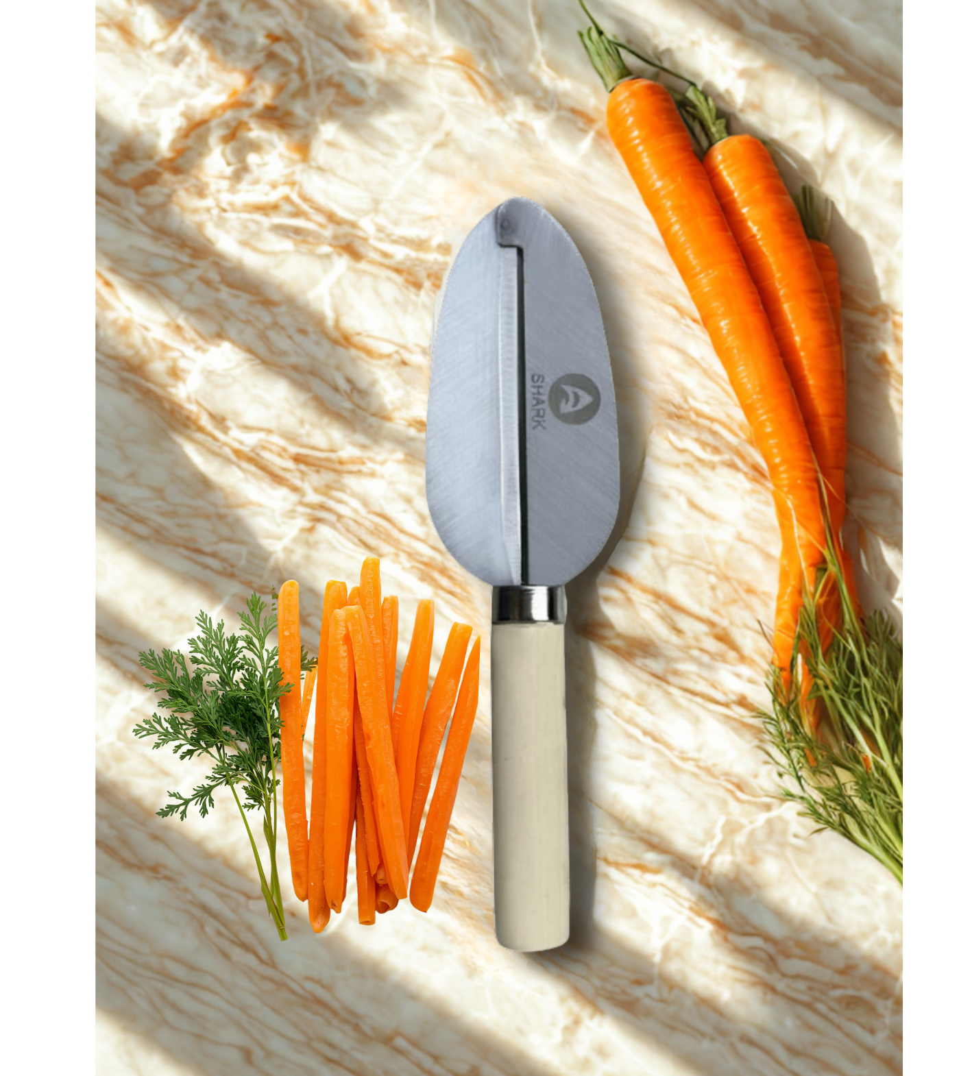 Shark Medium Peeler Stainless Steel