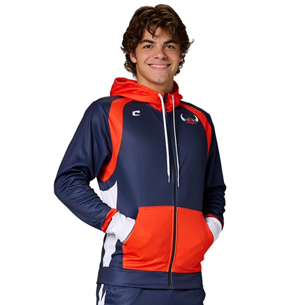 Men's Athletic Zip-Up Hoodie