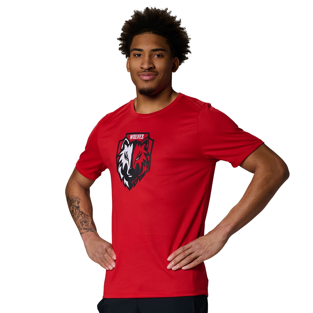 Wolves Red Graphic T-Shirt