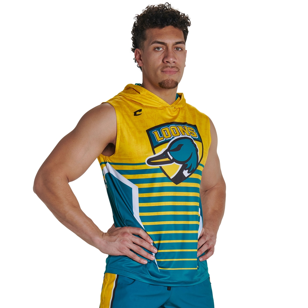 Loons Sleeveless Hoodie Jersey