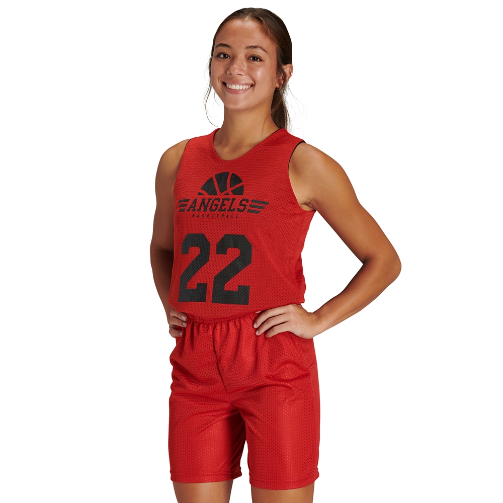 Women's Red Basketball Jersey