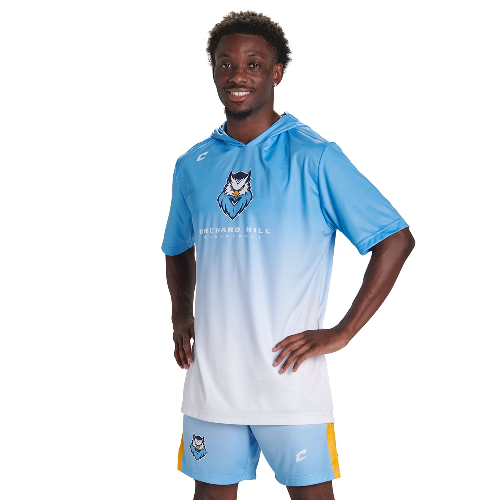 Sports Hoodie and Shorts Set