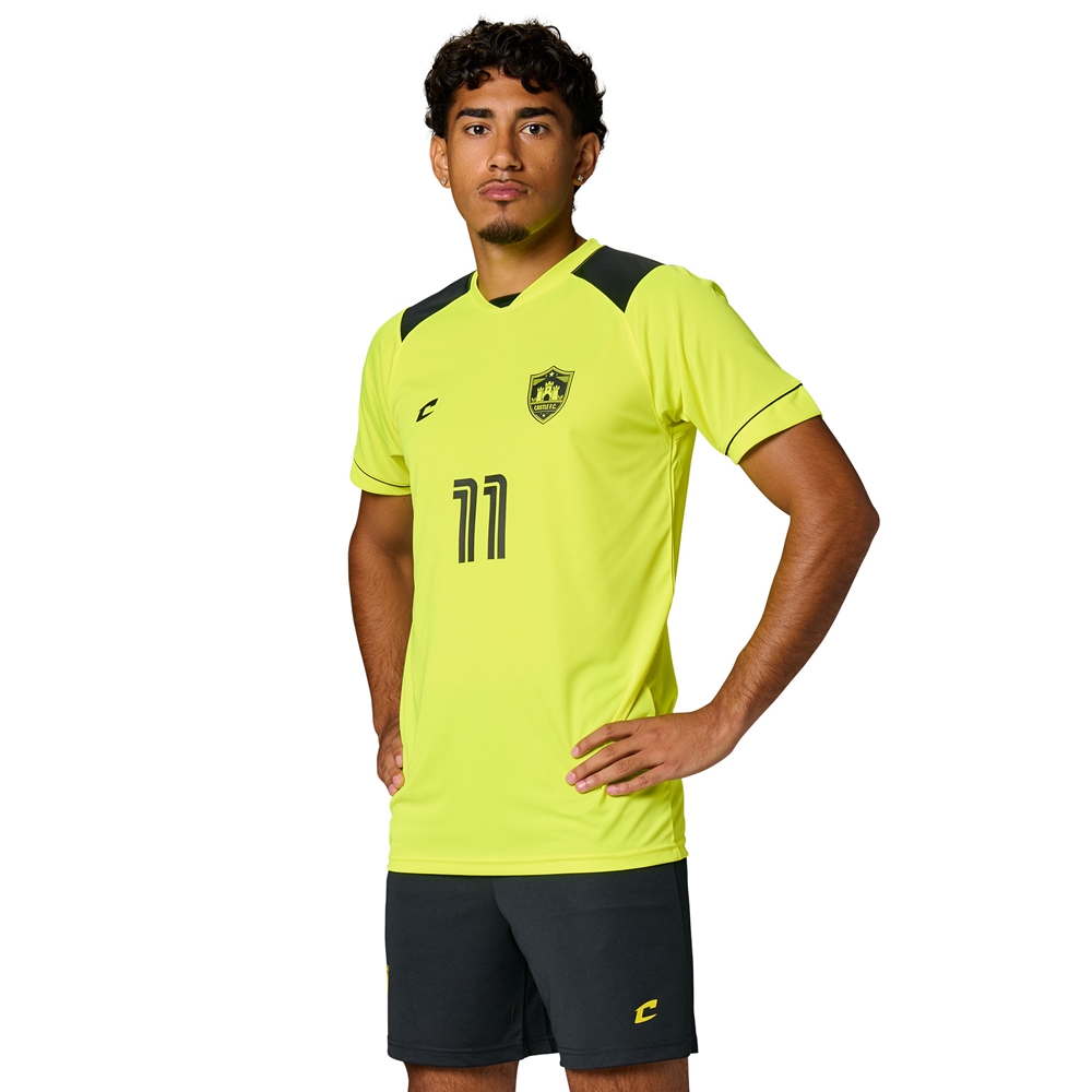 Yellow Soccer Jersey Set