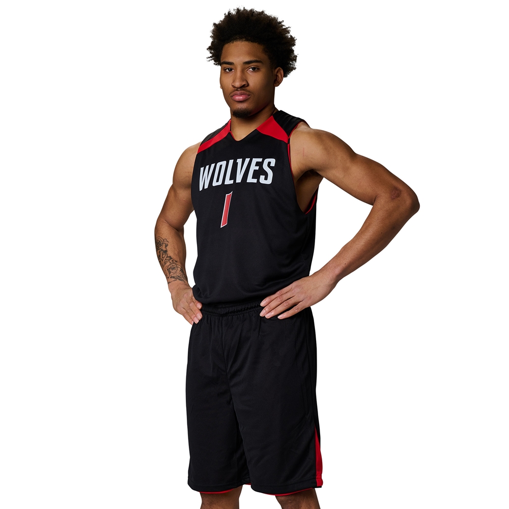 Wolves Basketball Jersey Set
