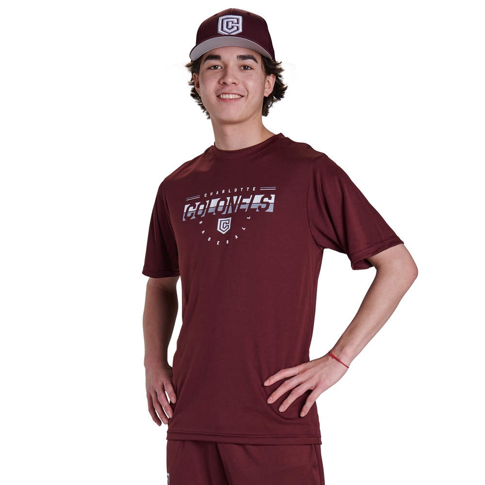 Maroon Graphic T-Shirt