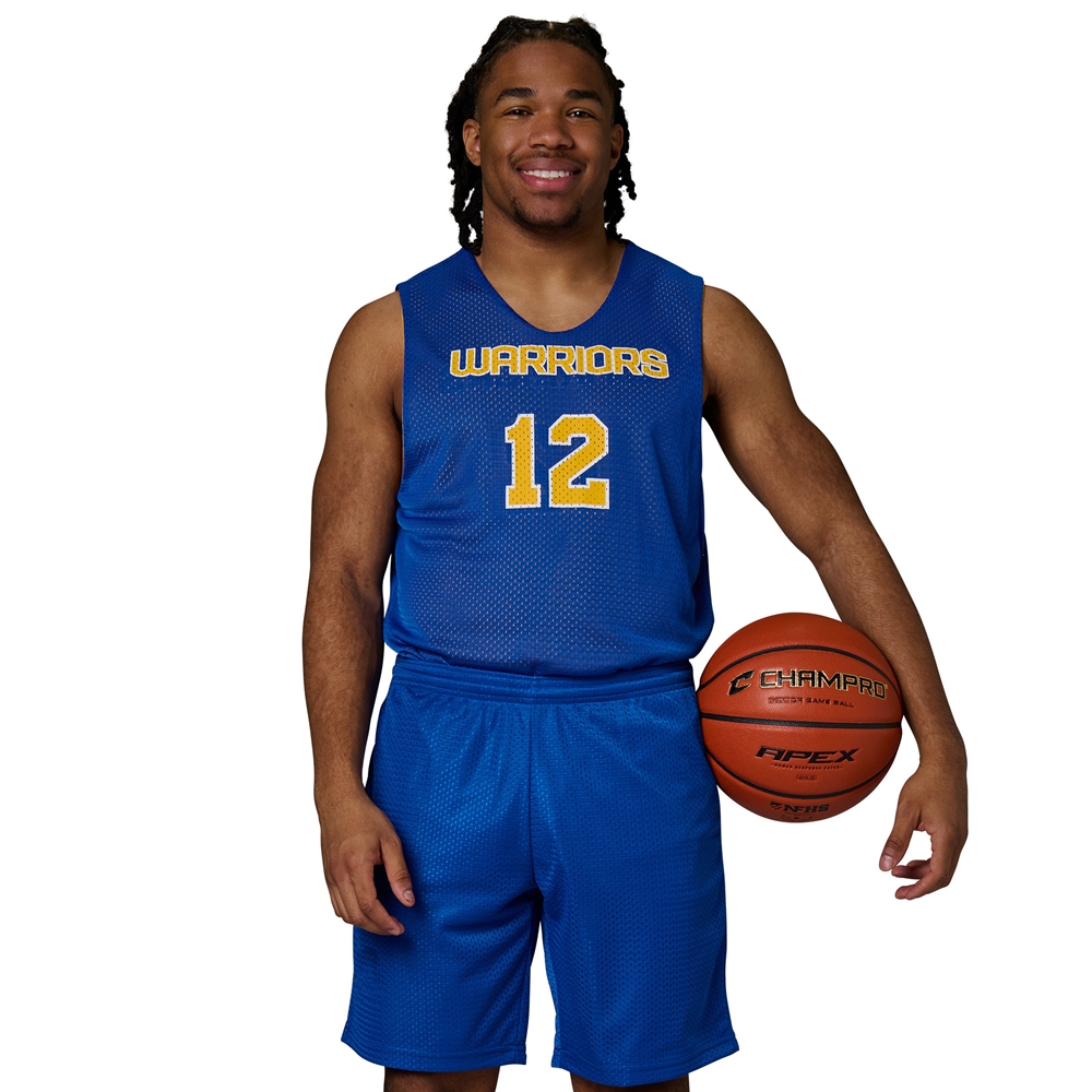 Warriors Basketball Uniform Set