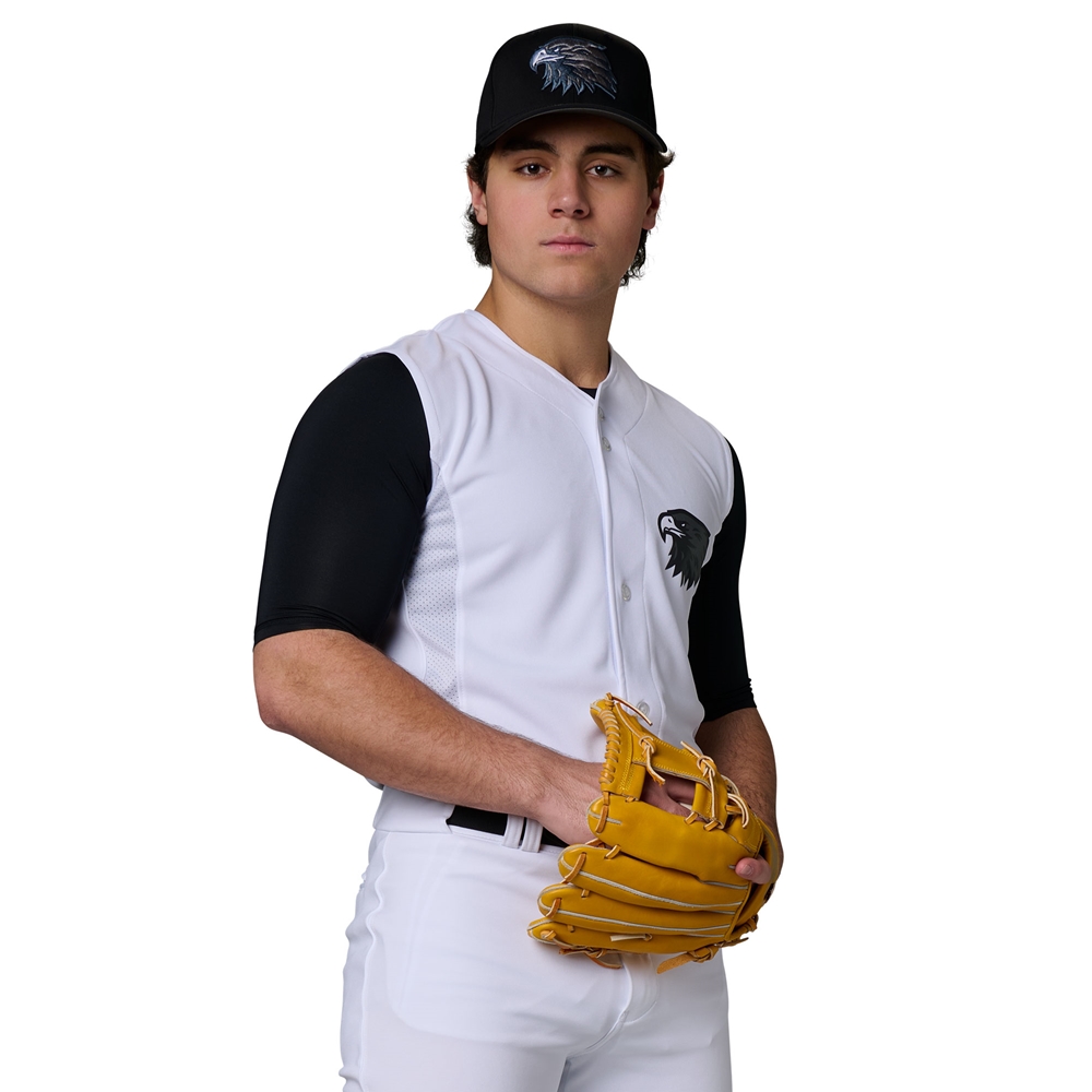 Eagle White Baseball Uniform