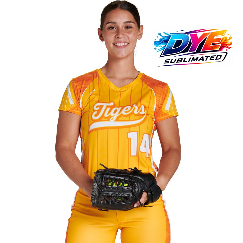 Sublimated V-Neck Fitted Jersey