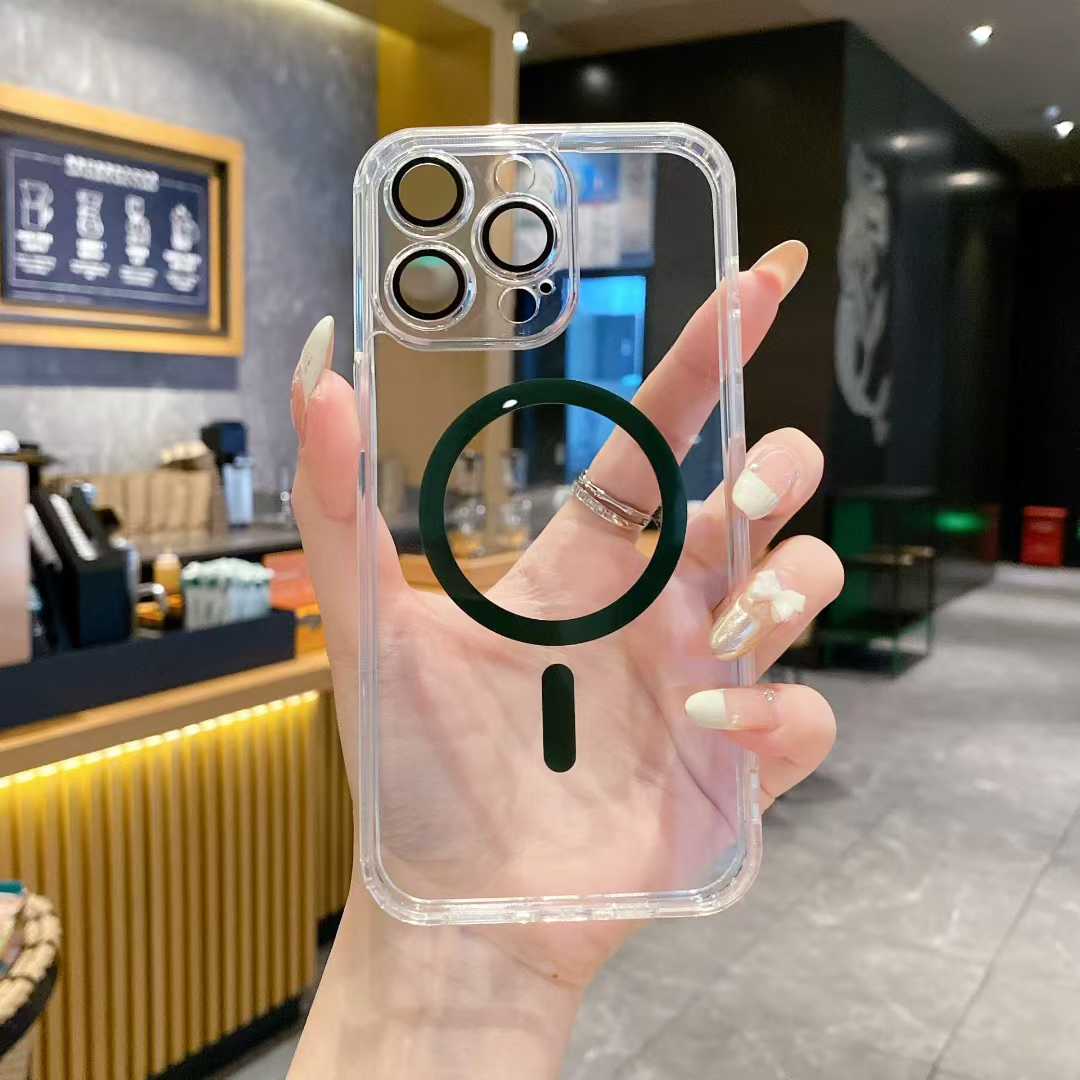 Ultra-thin 1mm Full PC Acrylic Case for iPhone 14 13 12 11 Pro Max PC Shockproof Phone Cases Full Lens Protection Cover