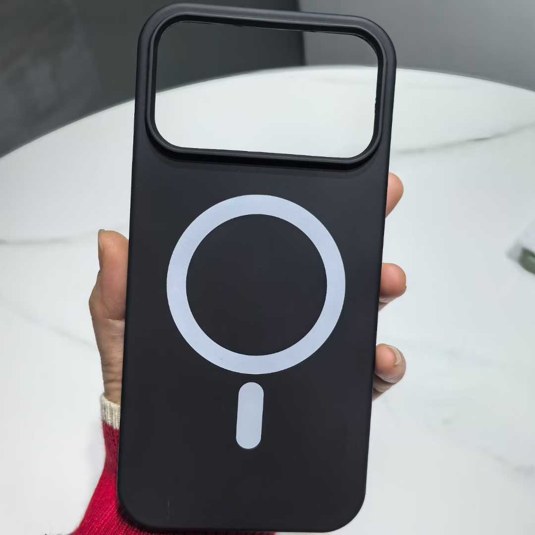 Magnetic Silicon Phone Back Cover for iPhone 17 Pro Max 17 Air Soft Silicone Phone Case