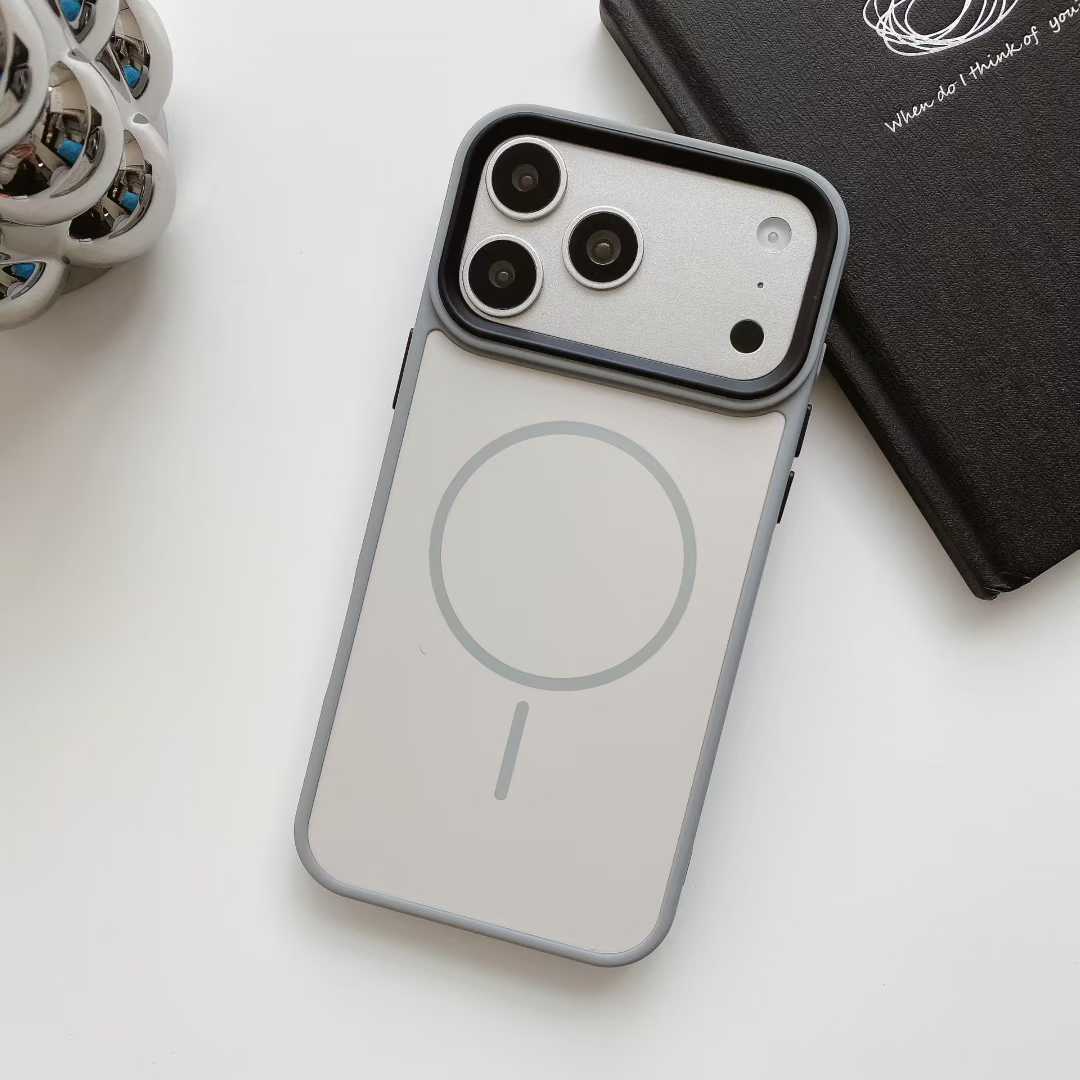 Luxury Matte Skin Shockproof Magnetic Case for iPhone 17 16 15 14 13 12 Pro Max for Samsung S26 Ultra Android Cover Phone case