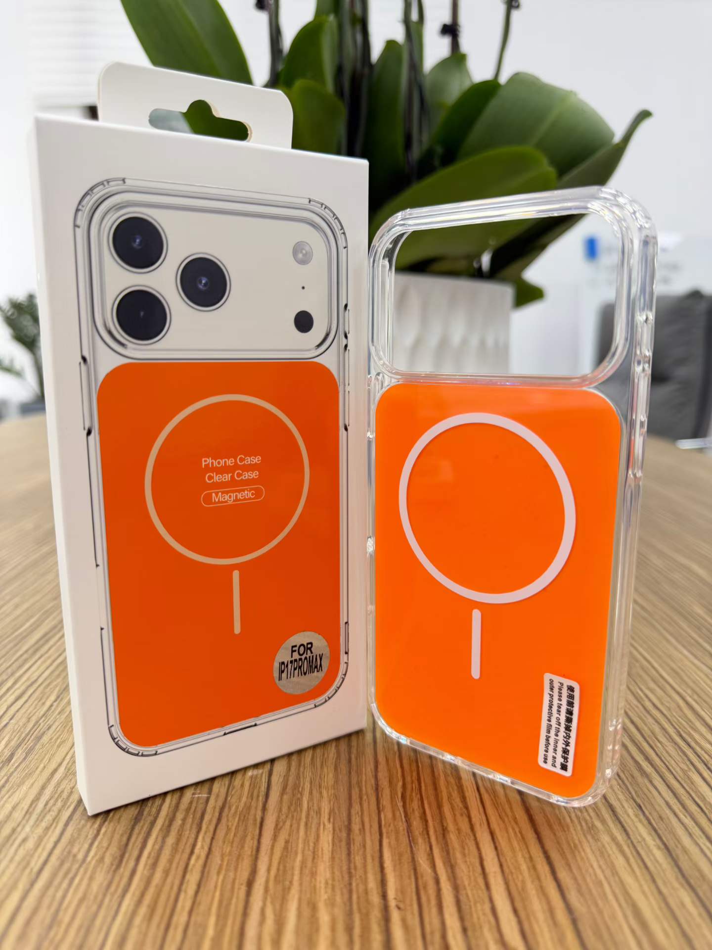 Shockproof Crystal Clear Magnetic TPU PC Hard for iPhone 17 16 15 14 Plus 13 11 12 Pro Max Wireless Charge Case Cover