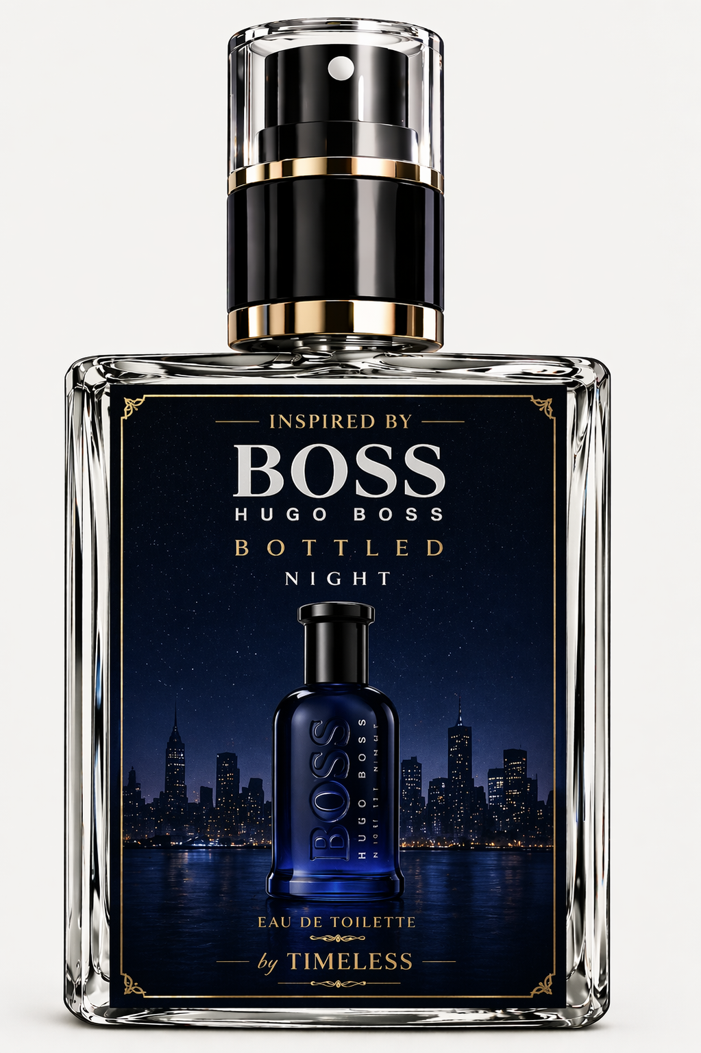 Timeless Night Perfume inspired by boss bottled night