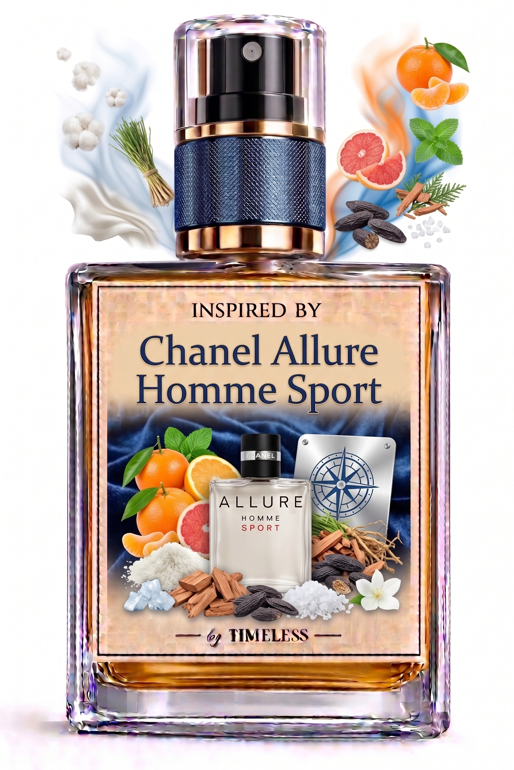 TIMELESS ALLURE ,Inspired by Chanel Allure Homme Sport Perfume
