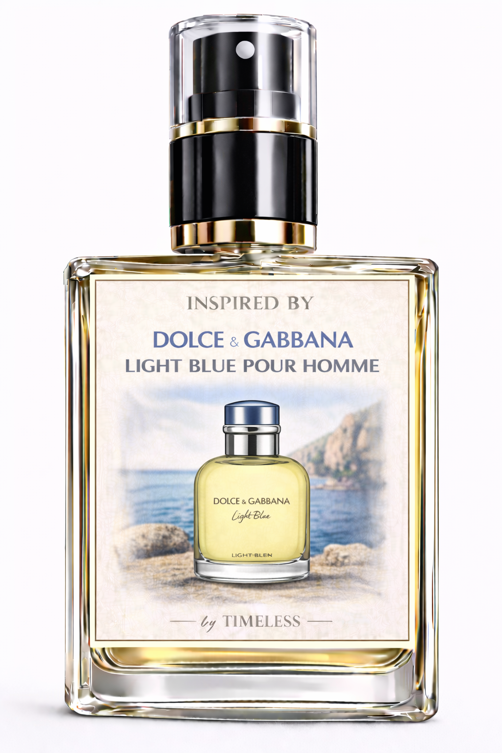 TIMELESS BLUE ,Light Blue Pour Homme Inspired Perfume