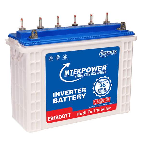 Mtek Power EB1800TT+ 150AH Tall Tubular Battery